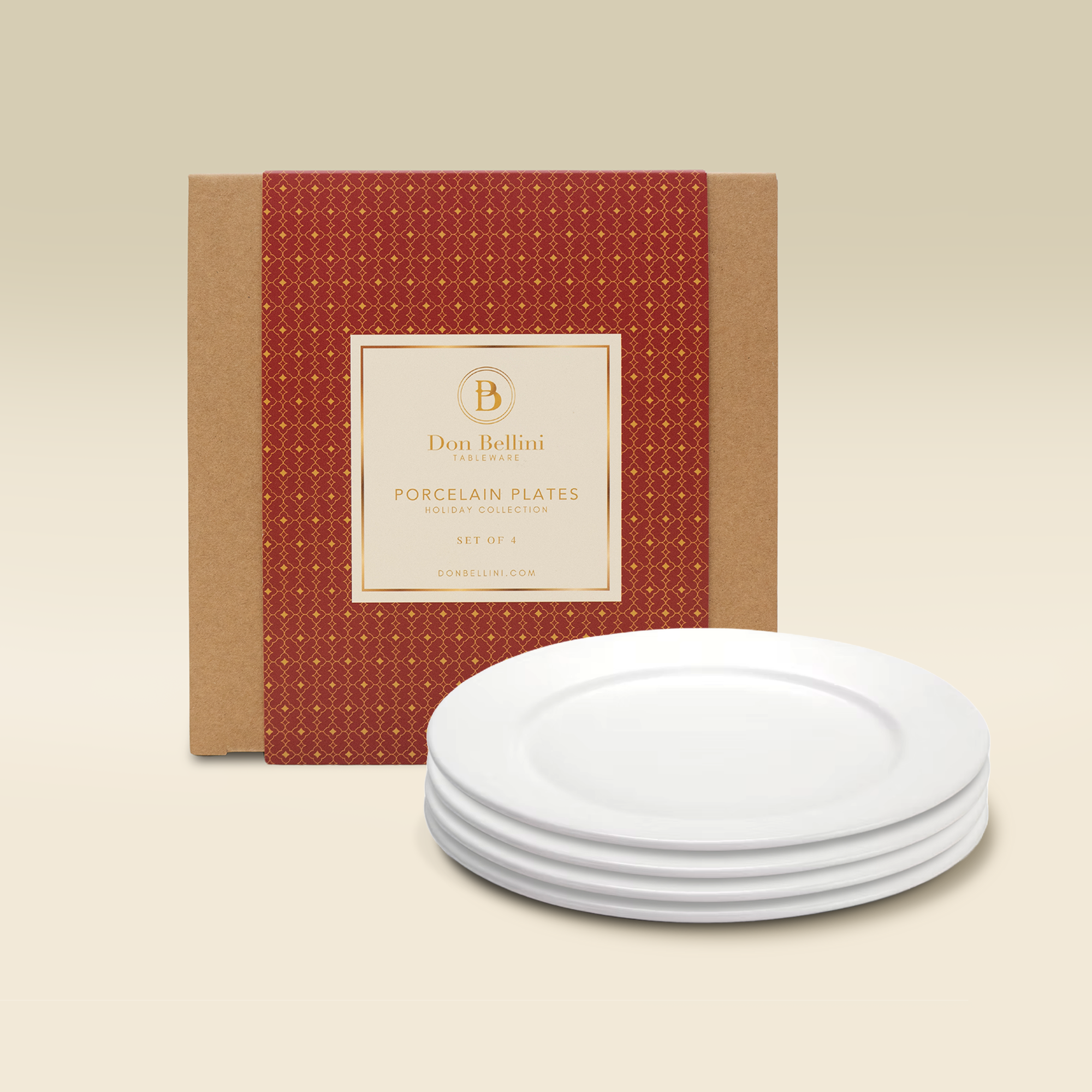 De Terra 4-Piece Plate Set