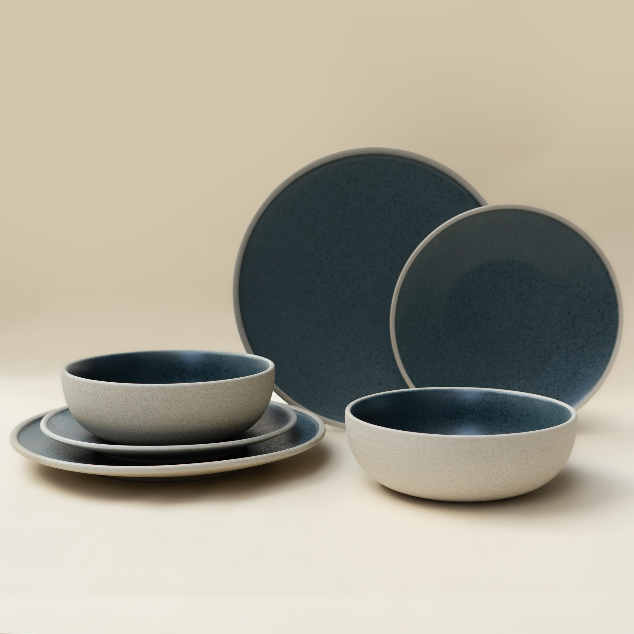 Night & Day - Dinnerware Set for Two - Don Bellini