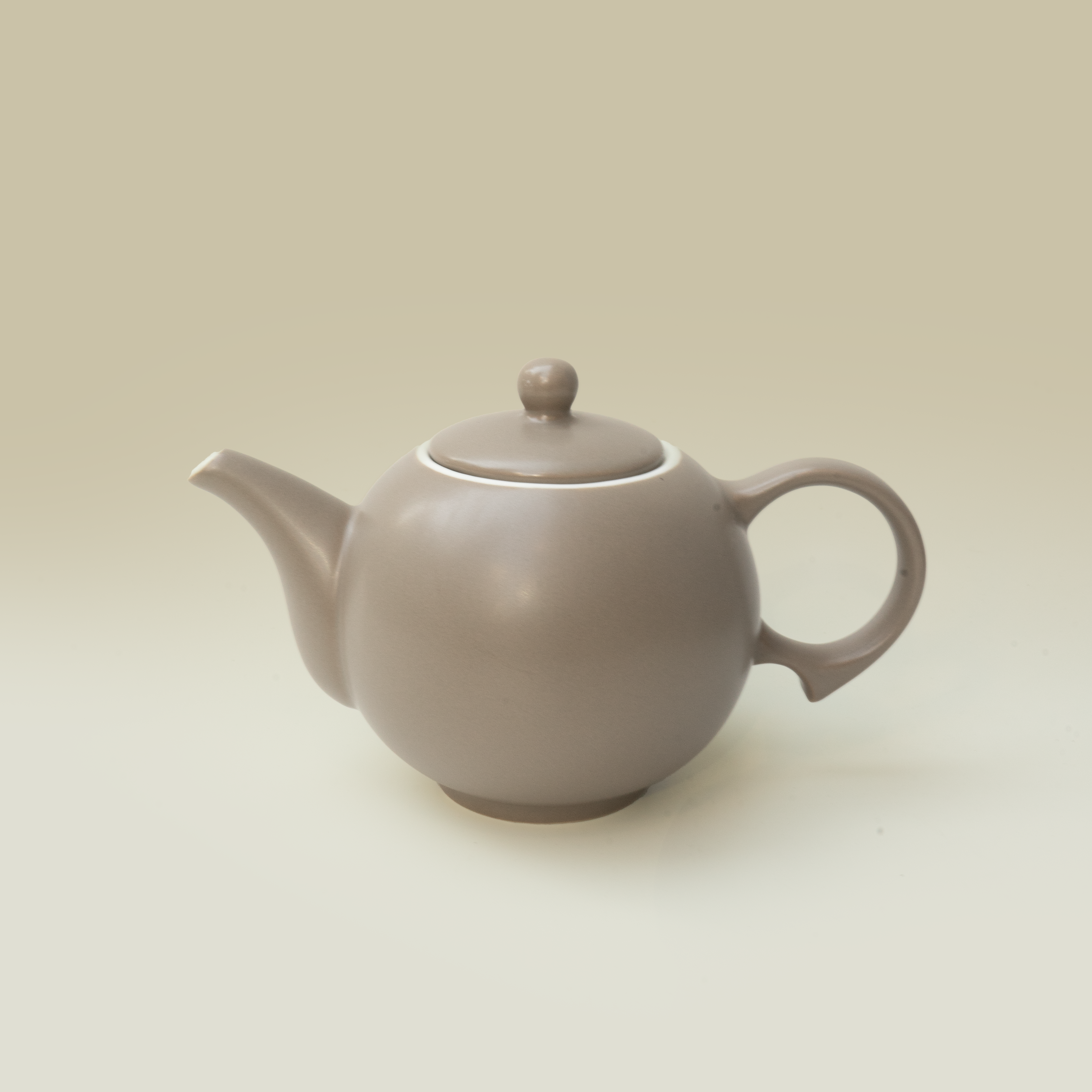 Light Brown Khaki Colour traditional teapot