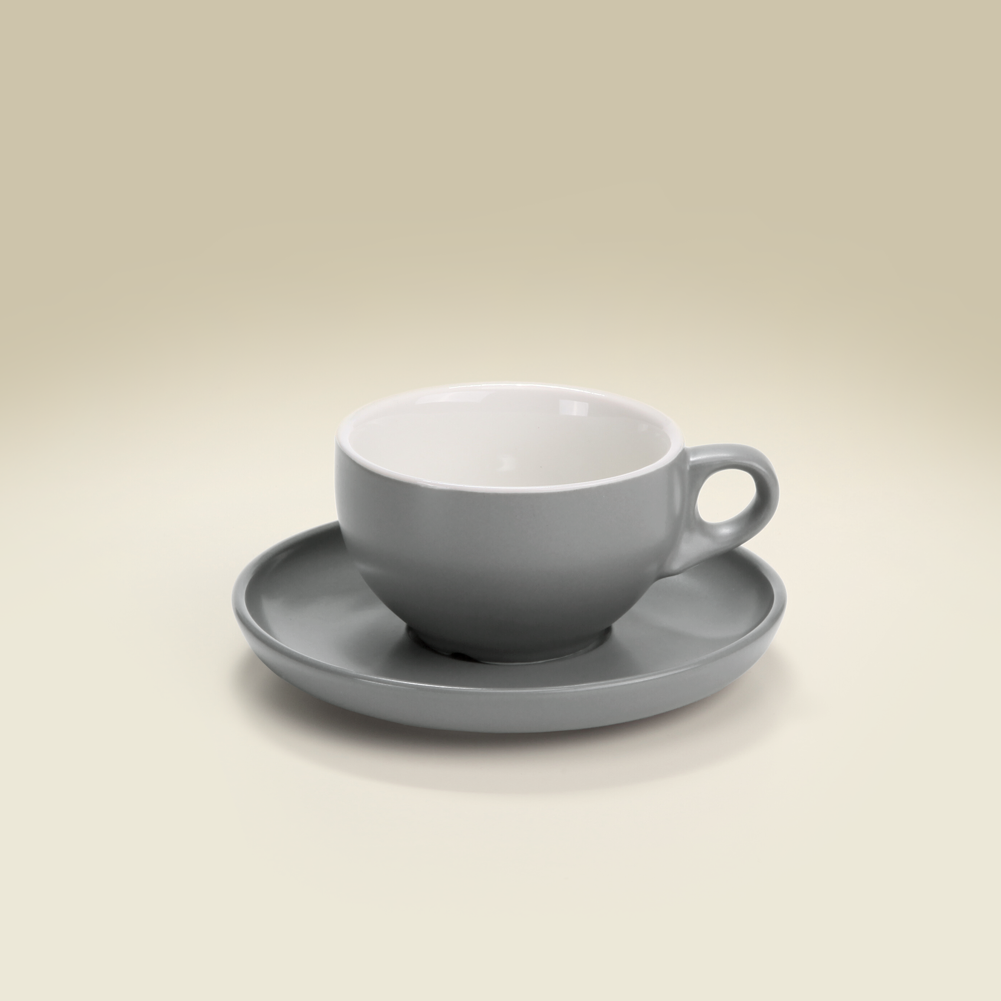 De Terra - Bold Cappuccino Cup & Saucer 200ml