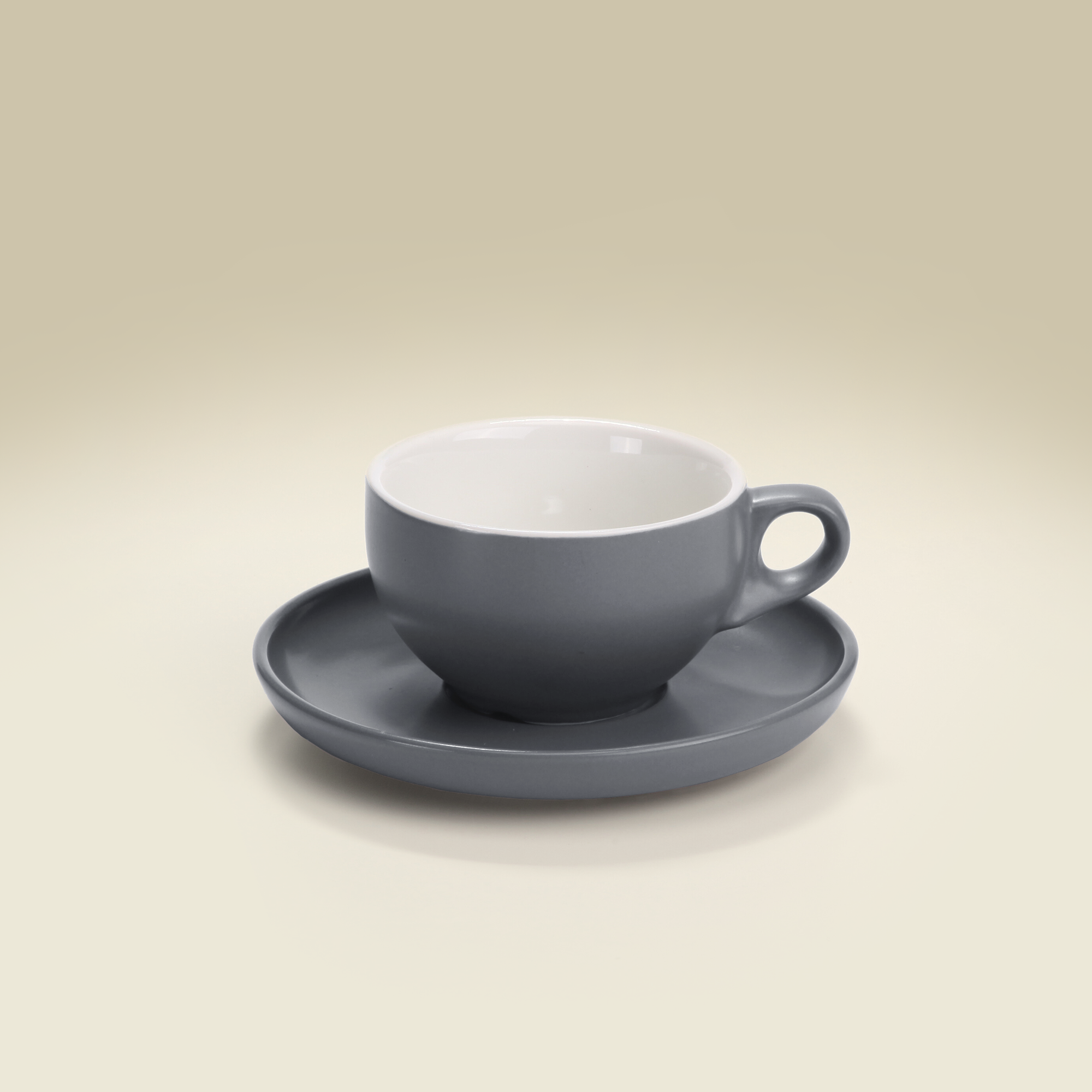 De Terra - Bold Cappuccino Cup & Saucer 200ml