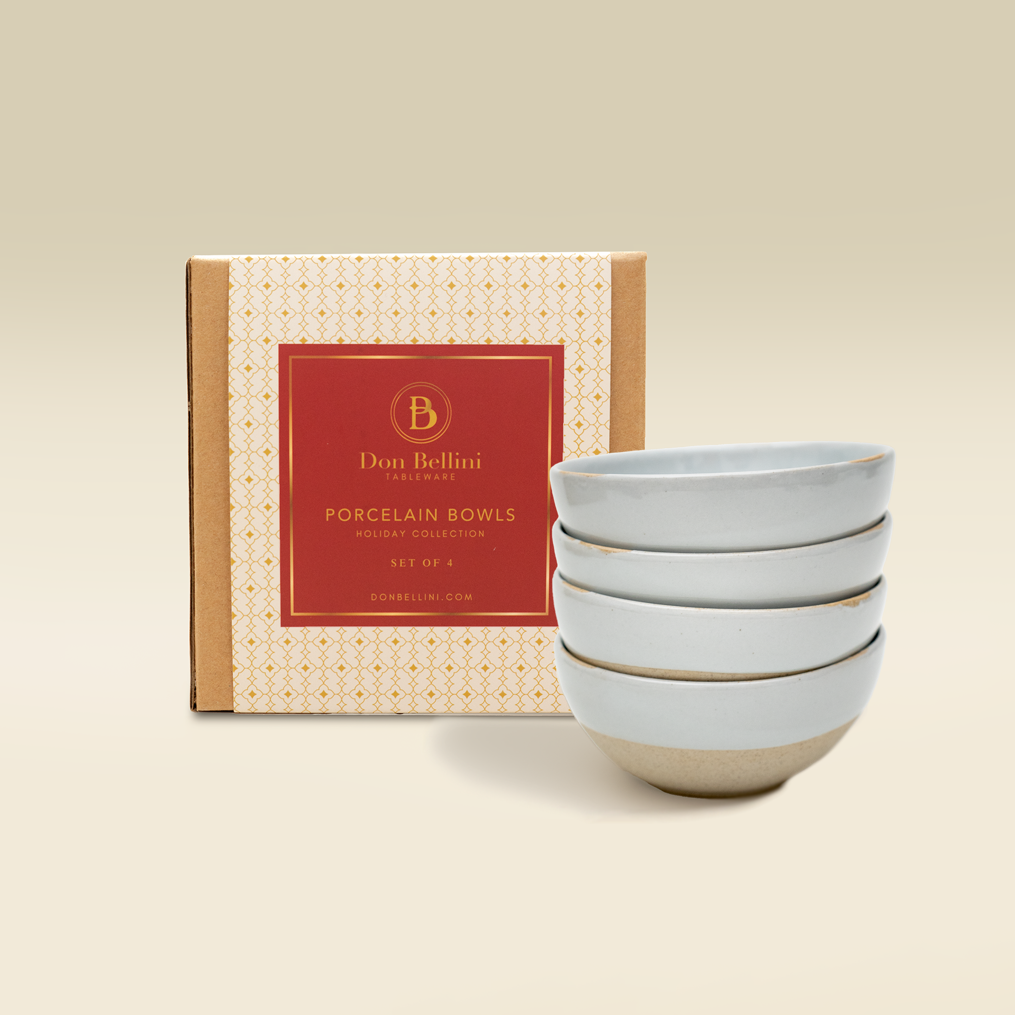 Craftstone Small Bowl 4 Piece Set