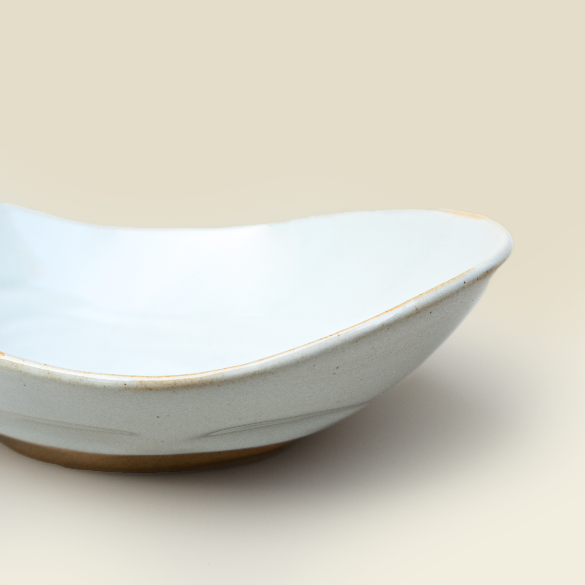 Craftstone - Bean Shape Serving Bowl 23cm