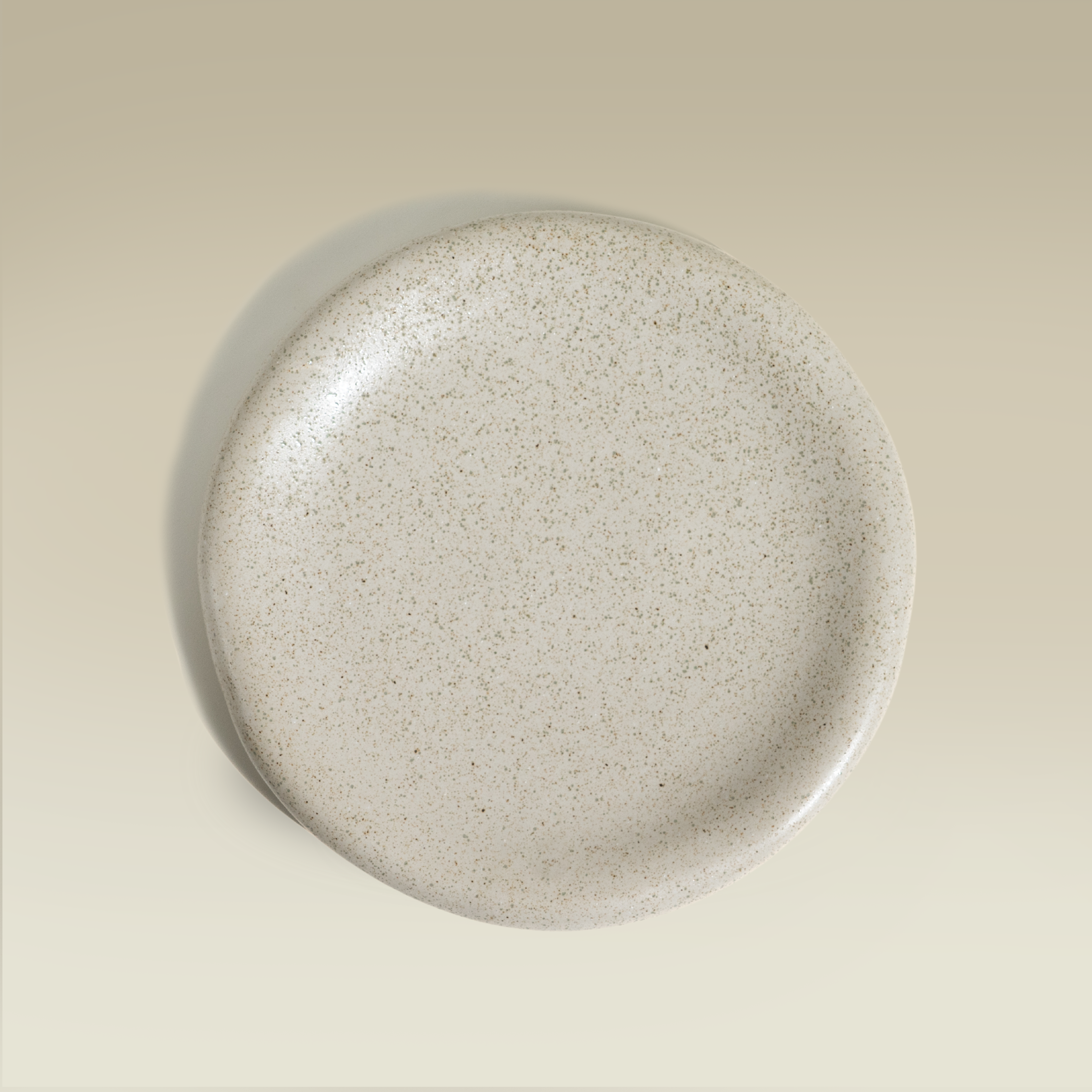 Night & Day - Round Irregular Plate 21cm