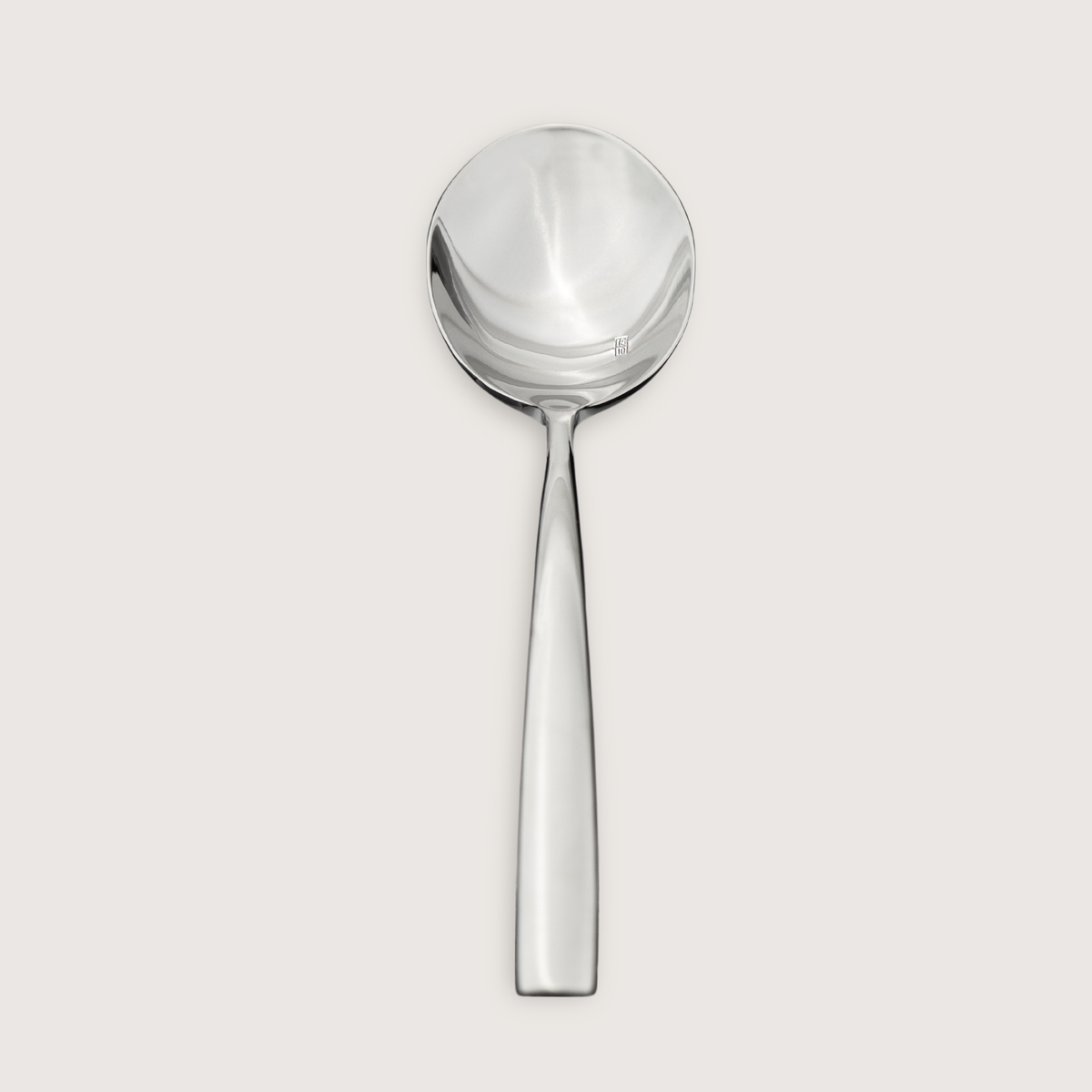 Rosa Shiny Soup Spoon by Don Bellini